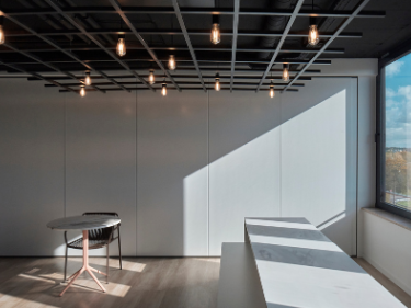 Tertia Office Solutions - mur mobile bureau professionnel - Il Cosmetics mur fermé