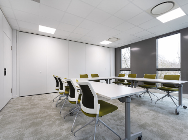 Tertia Office Solutions - mur mobile bureau professionnel - suez salle réunion mur fermé