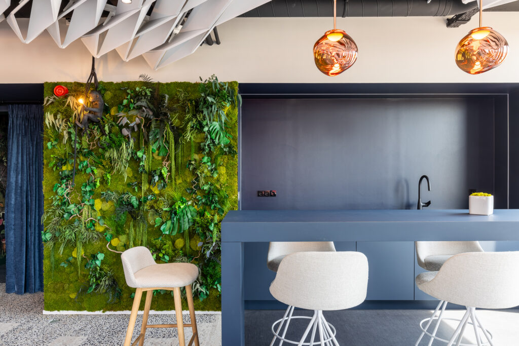 Tertia Office Solutions - Mur végétal - Biophilie
